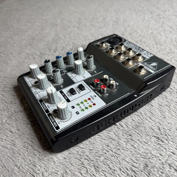 Behringer Xenyx 502 5-input 2-Bus Mixer w/ Xenyx Mic Preamp & British Equalizer - Picture 6 of 7